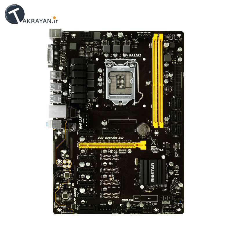 BIOSTAR TB250-BTC Plus  Mainboard